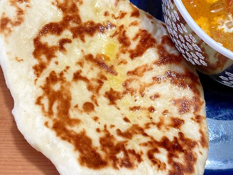 ココナッツオイルで甘くておいしいナン